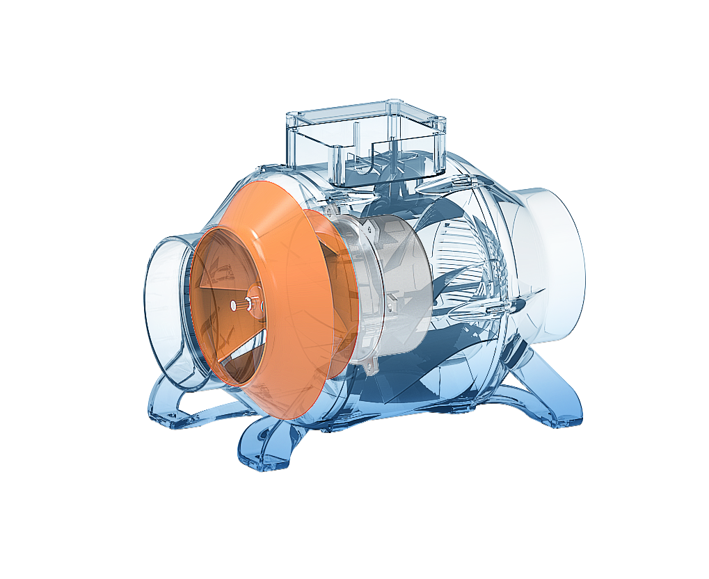 無漩流耐塵風機
